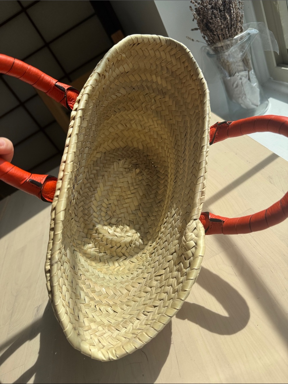 Chloé Marcie Small Basket Bag
- Raffia & Bright Orange Leather - Picture 3 of 11